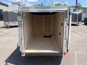 New Continental Cargo 4x8 Enclosed Trailer -Swing Door