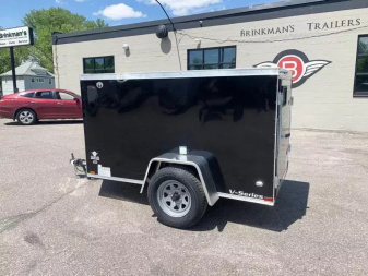New Continental Cargo 4x8 Enclosed Trailer -Swing Door