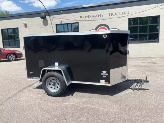 New Continental Cargo 4x8 Enclosed Trailer -Swing Door