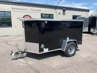 New Continental Cargo 4x8 Enclosed Trailer -Swing Door