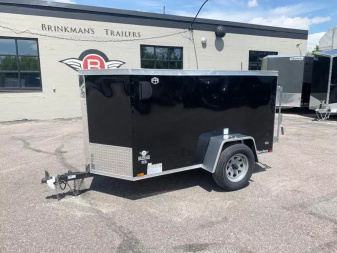 New Continental Cargo 4x8 Enclosed Trailer -Swing Door