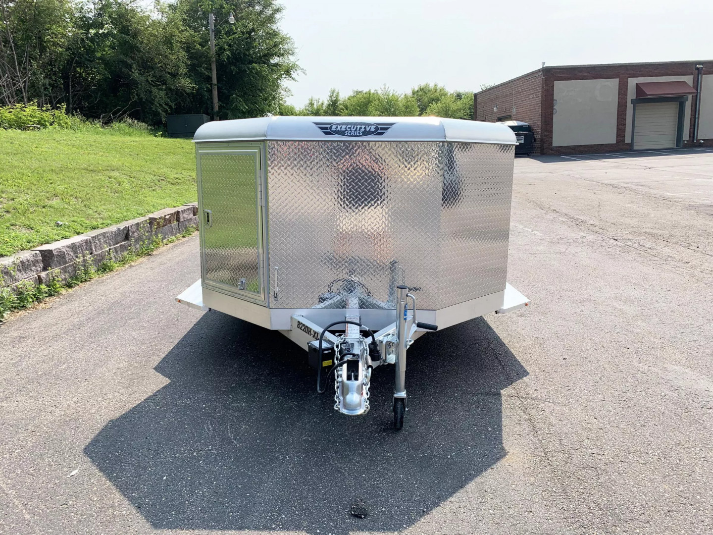 New Aluma 8220H-XL Aluminum Car Hauler Trailer -Tuck Under Ramps