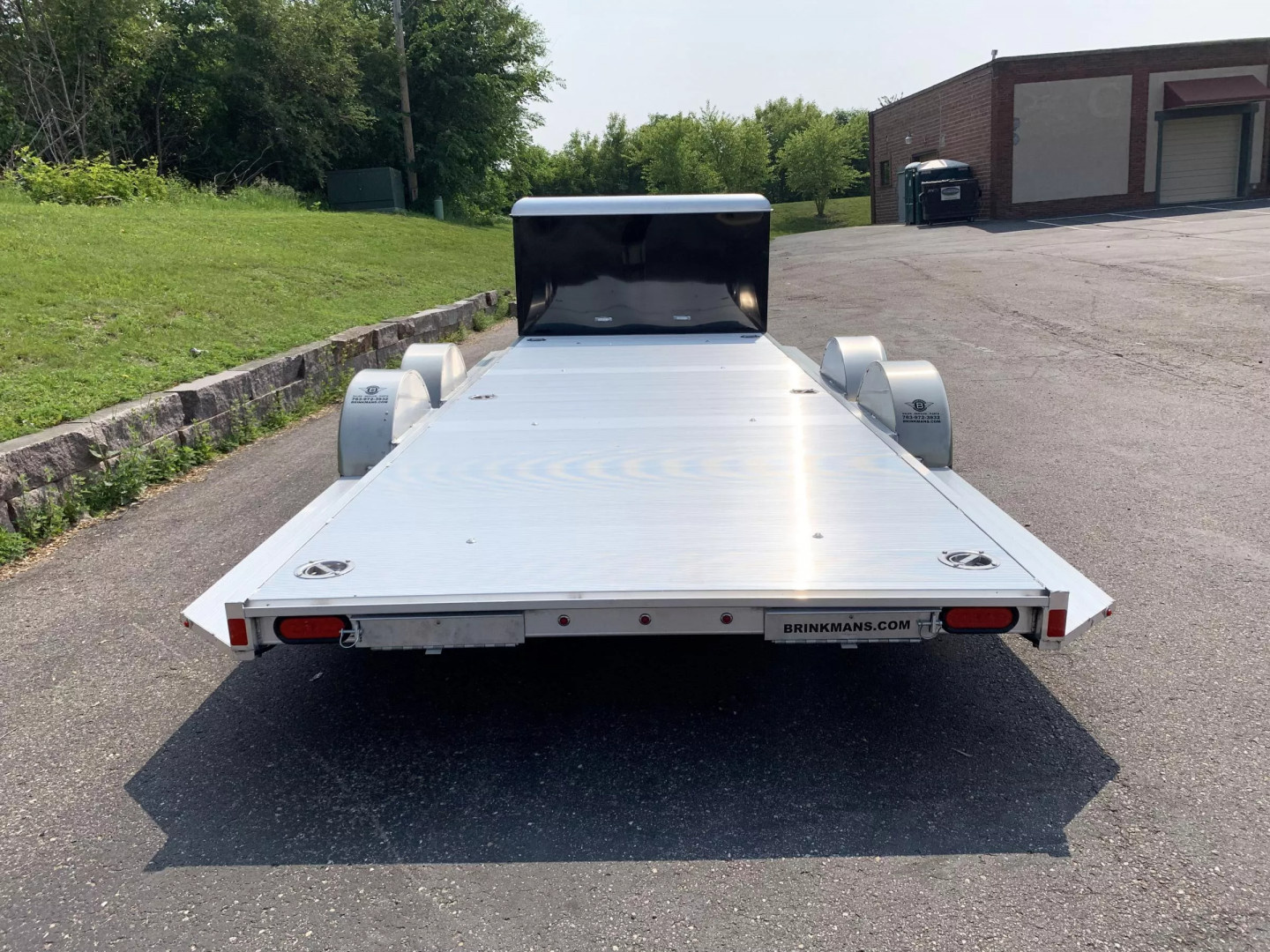 New Aluma 8220H-XL Aluminum Car Hauler Trailer -Tuck Under Ramps
