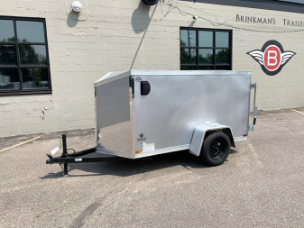 New US Cargo 4x8 Enclosed Trailer -Swing Door