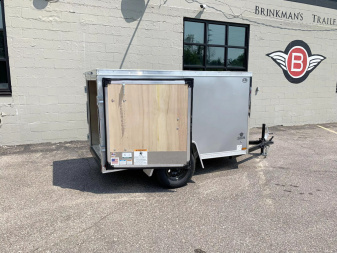 New US Cargo 4x8 Enclosed Trailer -Swing Door