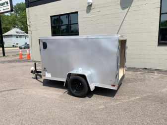 New US Cargo 4x8 Enclosed Trailer -Swing Door
