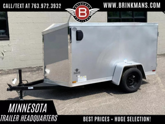 New US Cargo 4x8 Enclosed Trailer -Swing Door
