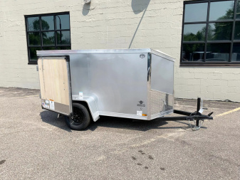 New US Cargo 4x8 Enclosed Trailer -Swing Door