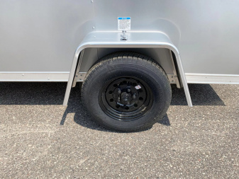 New US Cargo 4x8 Enclosed Trailer -Swing Door