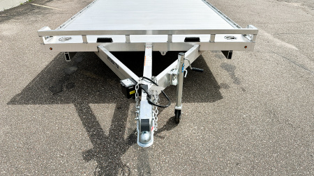 New Aluma Wide Body 10x28 Tandem Axle Equipment Hauler!