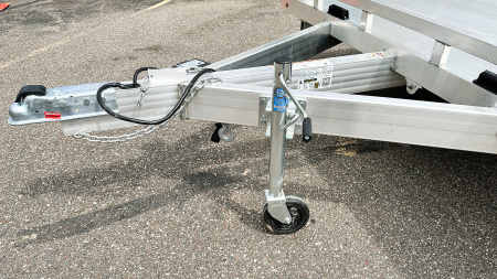 New Aluma Wide Body 10x28 Tandem Axle Equipment Hauler!