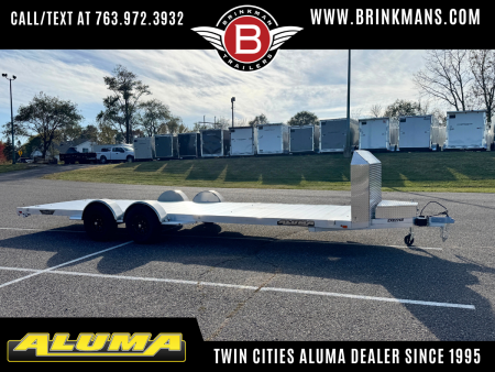New Aluma EX 8224H Aluminum Car Hauler Trailer