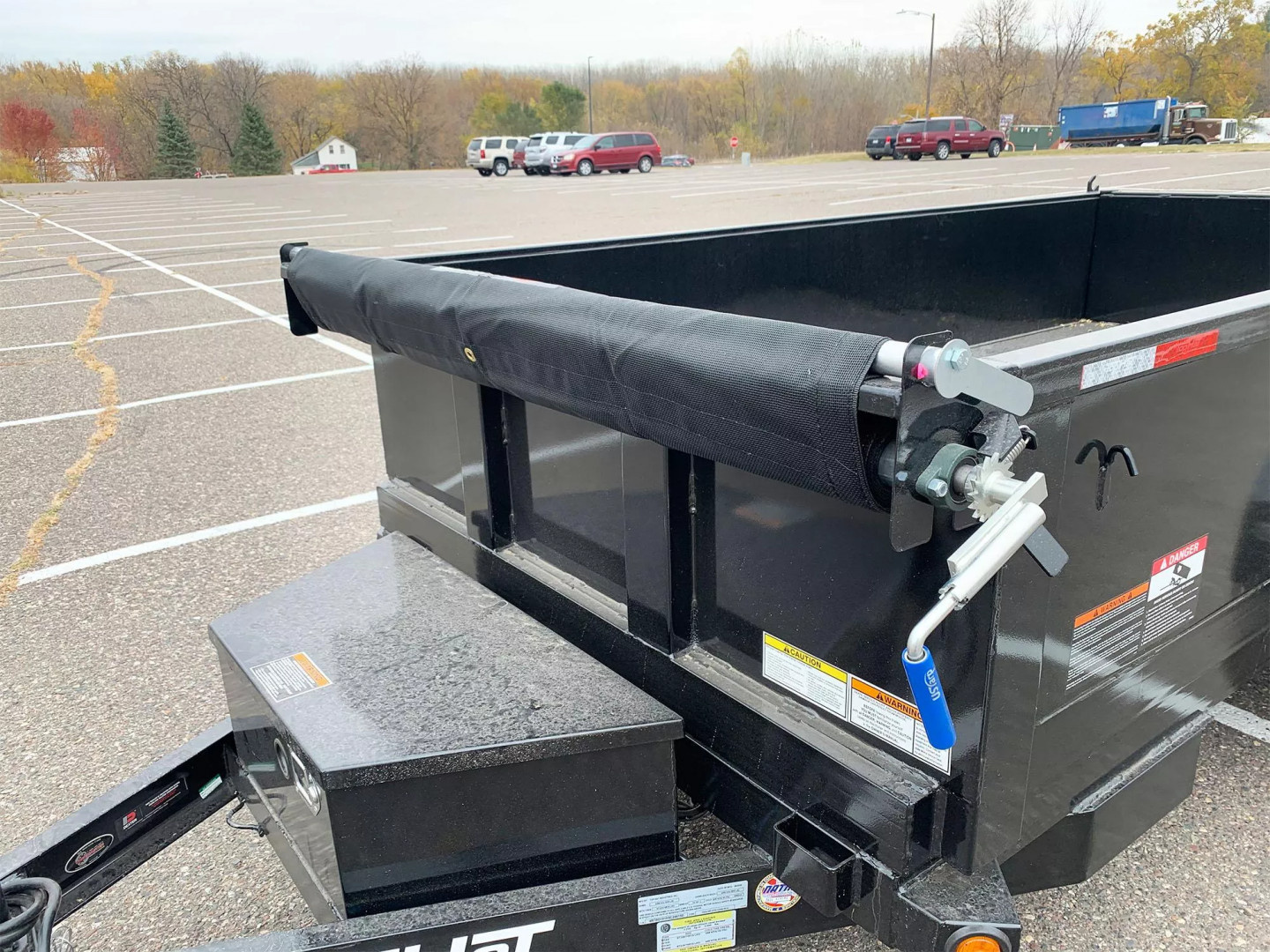 New SALE! Top Quality Top Hat 60x10 Dump Trailer - 5,000#GVWR Single Axle- Single Cylinder Lift System