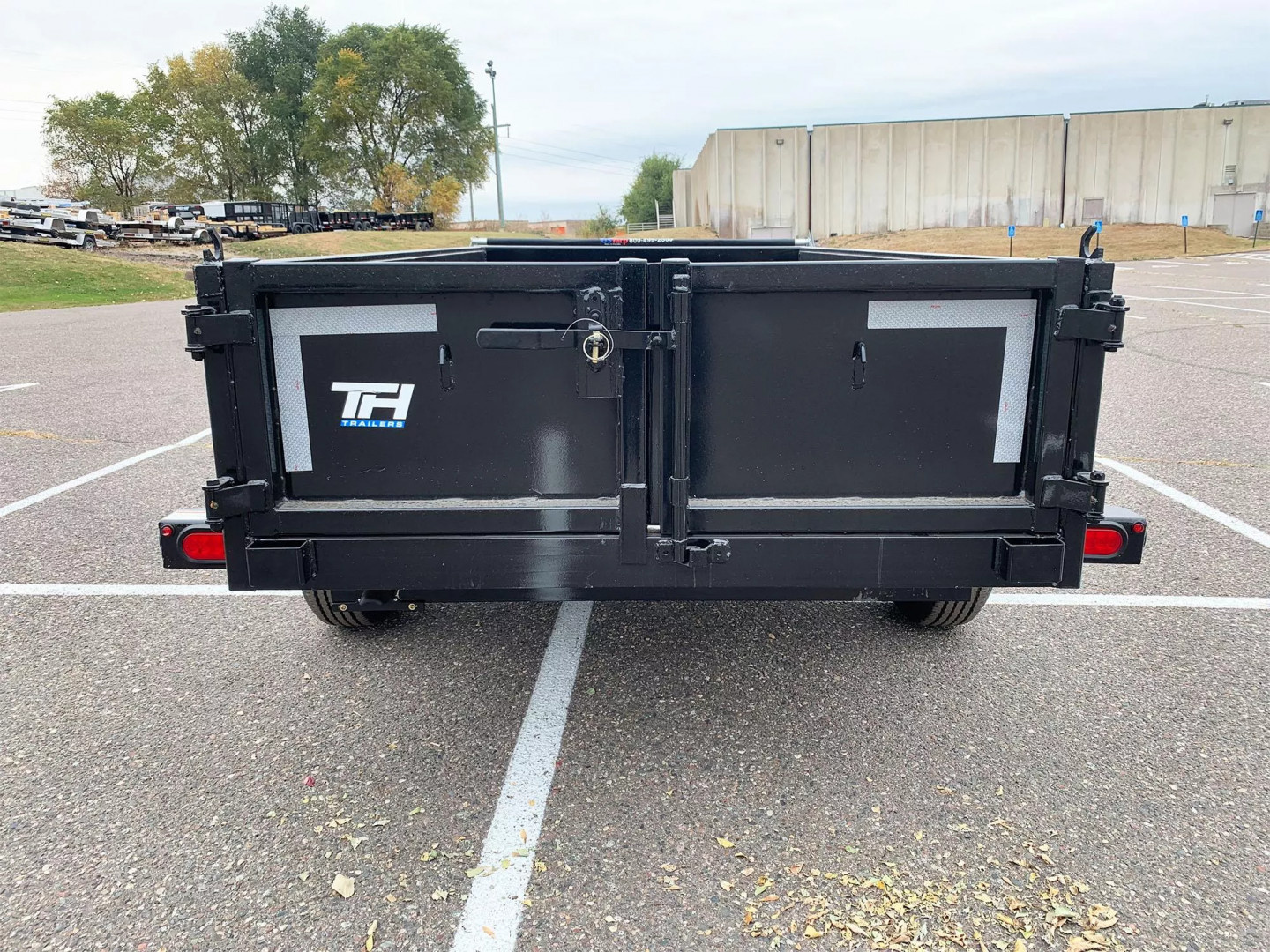 New SALE! Top Quality Top Hat 60x10 Dump Trailer - 5,000#GVWR Single Axle- Single Cylinder Lift System