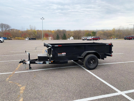 New SALE! Top Quality Top Hat 60x10 Dump Trailer - 5,000#GVWR Single Axle- Single Cylinder Lift System