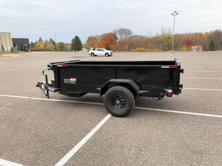New SALE! Top Quality Top Hat 60x10 Dump Trailer - 5,000#GVWR Single Axle- Single Cylinder Lift System