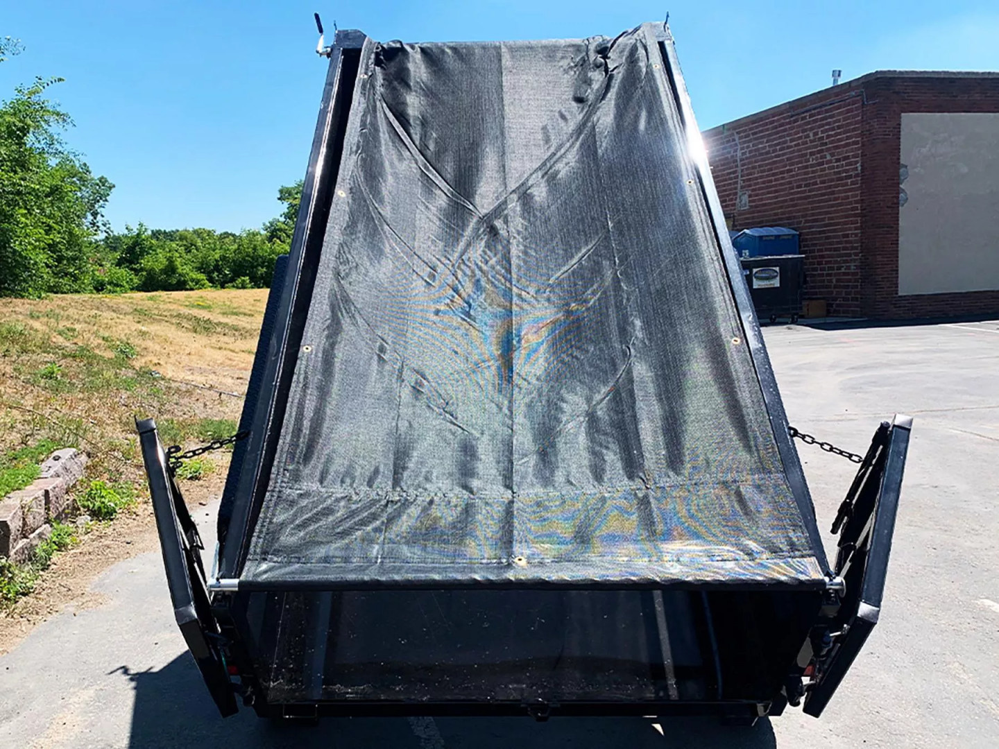 New SALE! Top Quality Top Hat 60x10 Tandem Axle Dump Trailer - 7,000#GVWR - Single Cylinder Lift System