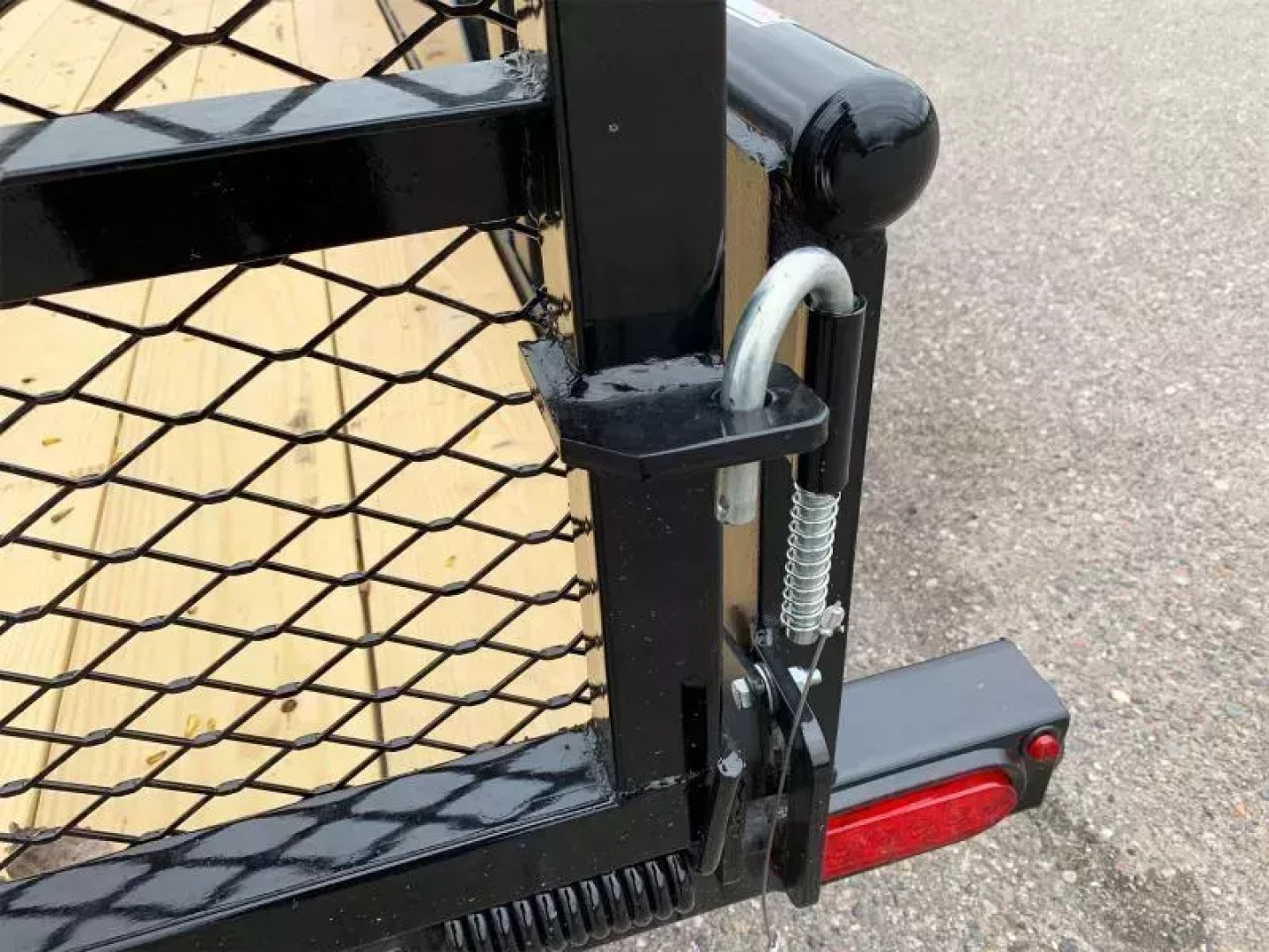 New Top Quality Top Hat 83x14 Tandem Axle Utility Trailer - Rear Ramp!