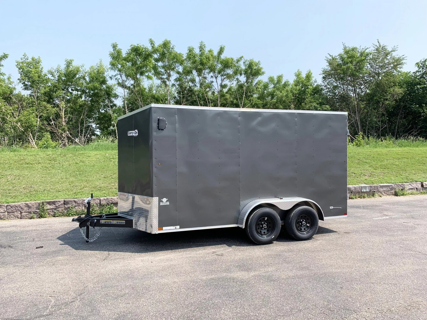 New Carry-On 7x14 Enclosed Trailer - Double doors