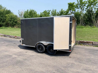 New Carry-On 7x14 Enclosed Trailer - Double doors