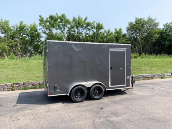 New Carry-On 7x14 Enclosed Trailer - Double doors
