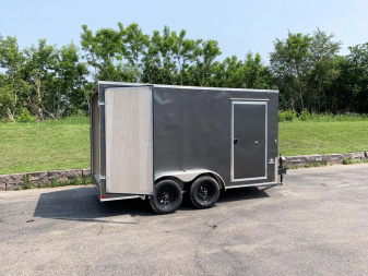 New Carry-On 7x14 Enclosed Trailer - Double doors