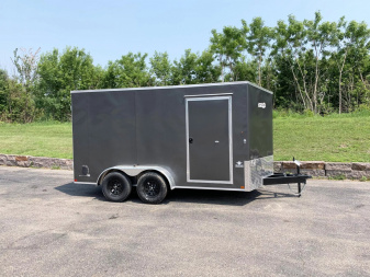 New Carry-On 7x14 Enclosed Trailer - Double doors