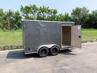 New Carry-On 7x14 Enclosed Trailer - Double doors