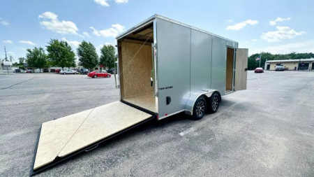 New Formula 7x16 Traverse Enclosed Trailer - Rear Ramp!