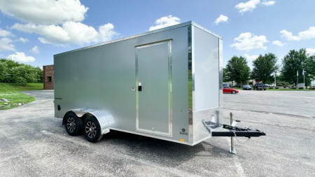 New Formula 7x16 Traverse Enclosed Trailer - Rear Ramp!