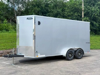 New Formula 7x16 Traverse Enclosed Trailer - Rear Ramp!