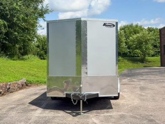 New Formula 7x16 Traverse Enclosed Trailer - Rear Ramp!