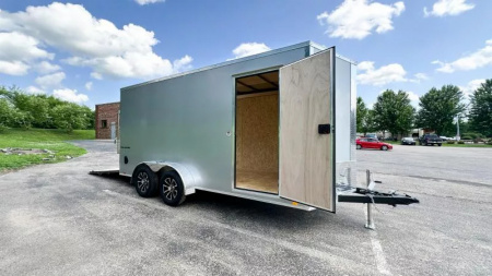 New Formula 7x16 Traverse Enclosed Trailer - Rear Ramp!