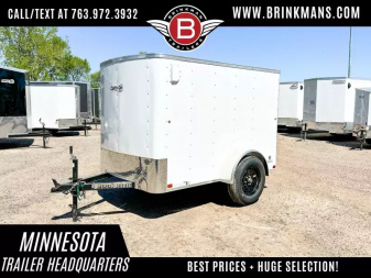 New Carry-On 5x8 Enclosed Trailer - Single Swing Door!