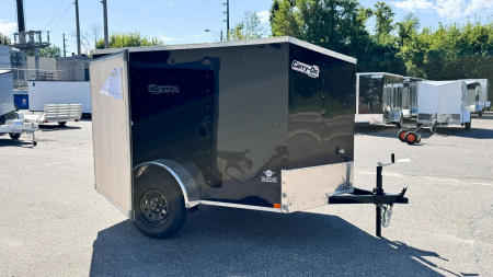 New Carry-On 5x8 Enclosed Trailer - Single Swing Door!