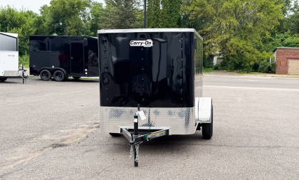 New Carry-On 5x8 Enclosed Trailer - Ramp Door!