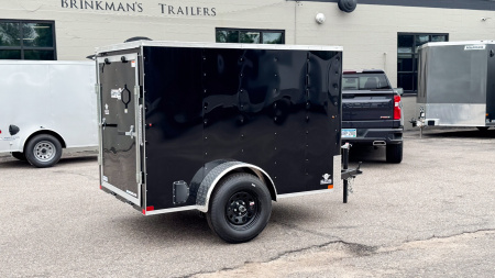 New Carry-On 5x8 Enclosed Trailer - Ramp Door!