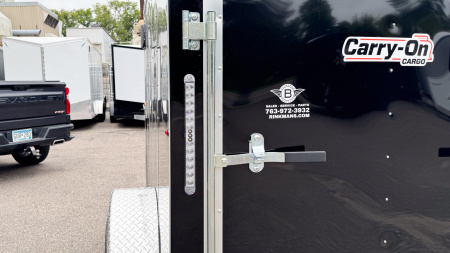 New Carry-On 5x8 Enclosed Trailer - Ramp Door!
