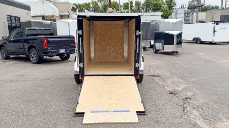 New Carry-On 5x8 Enclosed Trailer - Ramp Door!