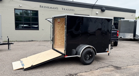 New Carry-On 5x8 Enclosed Trailer - Ramp Door!