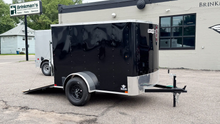 New Carry-On 5x8 Enclosed Trailer - Ramp Door!