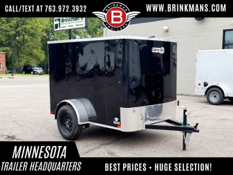 New Carry-On 5x8 Enclosed Trailer - Ramp Door!