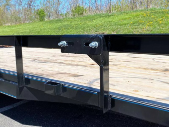 New Top Quality Top Hat 83x18 Tandem Axle Steel Utility Trailer