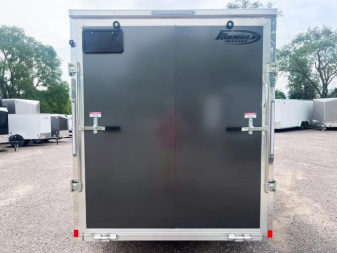 New Formula 6x12 Triumph Aluminum Enclosed Cargo  Trailer - Rear Ramp!