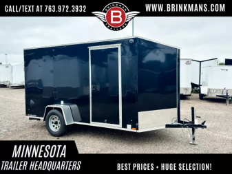 New Continental Cargo 6x12 Enclosed Trailer - RAMP DOOR!