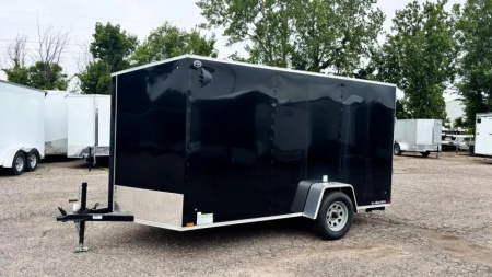 New Continental Cargo 6x12 Enclosed Trailer - RAMP DOOR!