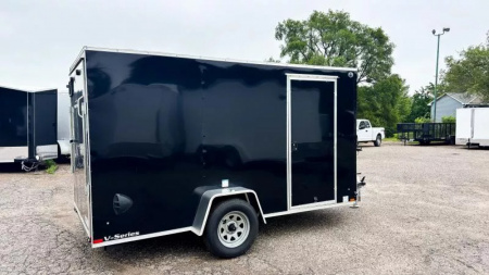 New Continental Cargo 6x12 Enclosed Trailer - RAMP DOOR!