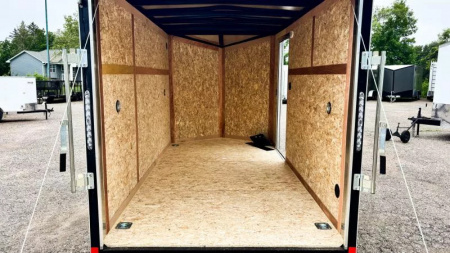 New Continental Cargo 6x12 Enclosed Trailer - RAMP DOOR!