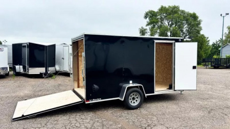 New Continental Cargo 6x12 Enclosed Trailer - RAMP DOOR!