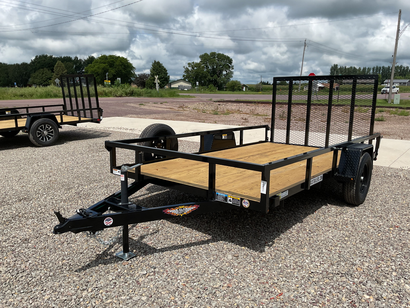 New 2026 H&H Trailers H7612RS-030 Utility Trailer